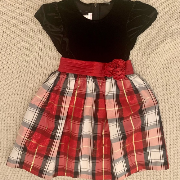 🎄🎁Girls Fancy Holiday Dress - Picture 2 of 16